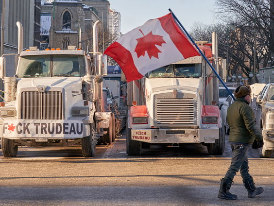 Waarom truckers protesteren in Canada