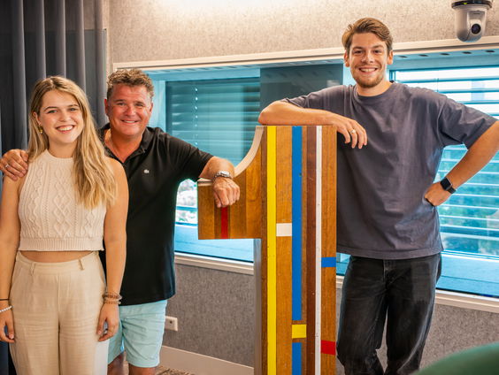 Wolter Kroes en dochter Pamela hebben allebei een liefde voor zingen