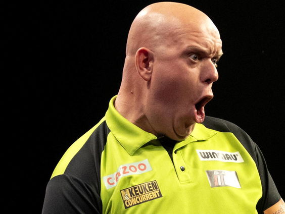 Van Gerwen wint voor de zesde keer Premier League Darts