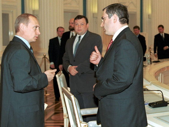 Poetin en de oligarchen