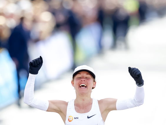 Brinkman zorgt voor spektakel bij Marathon van Rotterdam