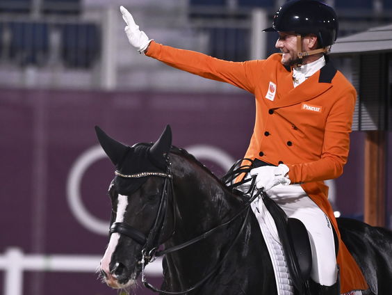 Waar dressuurruiter Gal het heilige vuur even mist, ziet hij dat wel bij Van Lierre