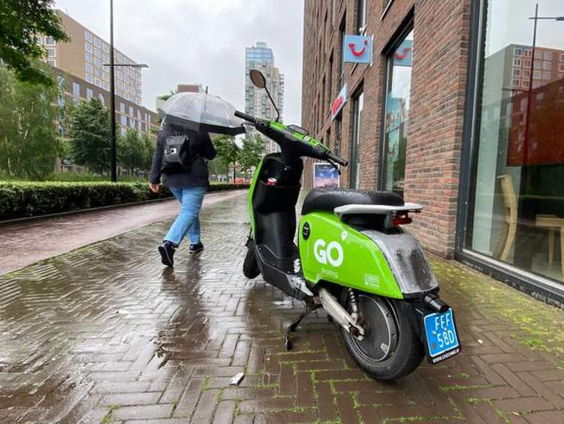 Deelscooters zorgen voor steeds meer overlast