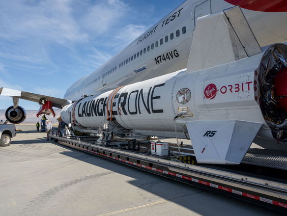 Eerste raketlancering vanuit West-Europa mislukt