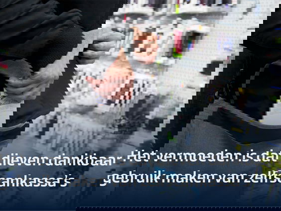 Hoe diefstalgevoelig is de zelfscankassa?