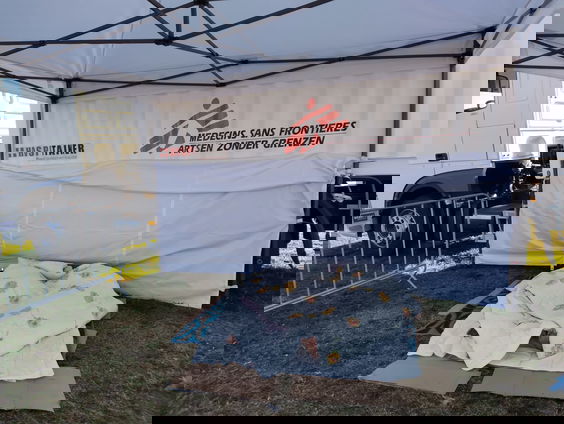 Artsen Zonder Grenzen is voorlopig nog niet klaar in Ter Apel