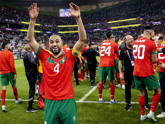 Nordin Amrabat: 'Eén groot feest in Marokkaanse kleedkamer'