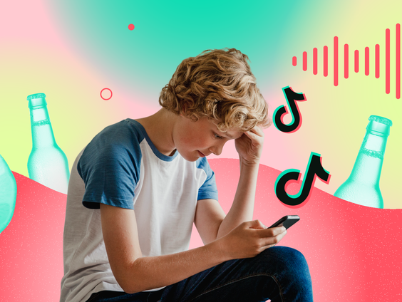 Minderjarigen, alcohol en TikTok