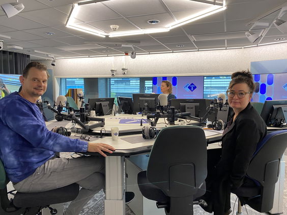 Dana Linssen en Gillis Biesheuvel over het theatervoorstelling Kroon