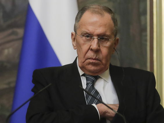 Russische minister Lavrov bezoekt Mali