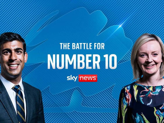 De grote vraag in het VK: Truss of Sunak?