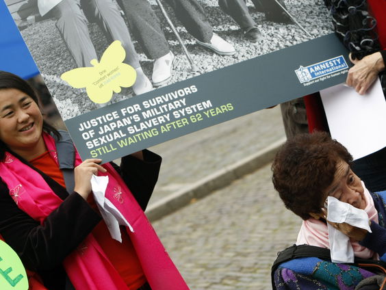 Waarom ligt het plaatsen van een monument voor troostmeisjes zo gevoelig?