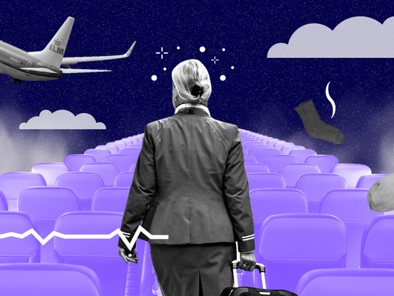 De viezesokkenlucht in vliegtuigen