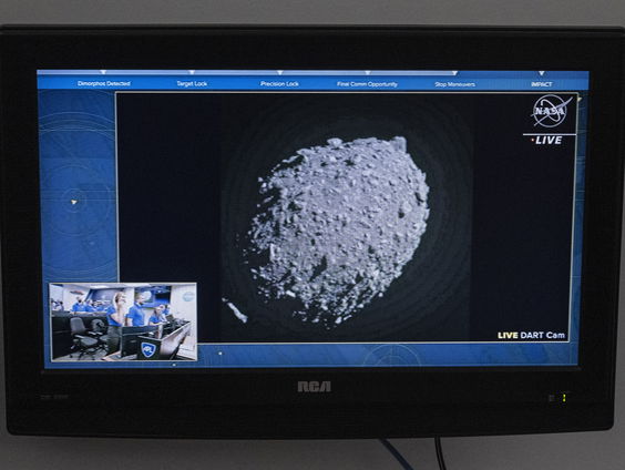 NASA botst in op ruimterots