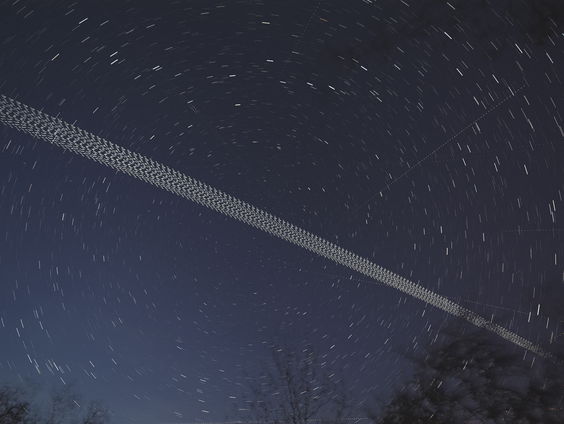 Sterrenkundigen storen zich aan satellieten