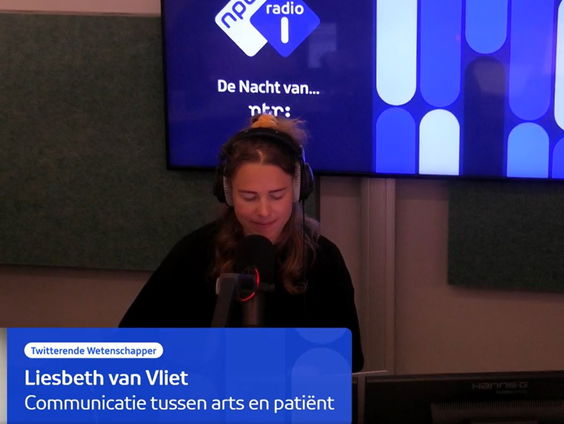 Twitterende Wetenschapper: Liesbeth van Vliet over communicatie in de zorg