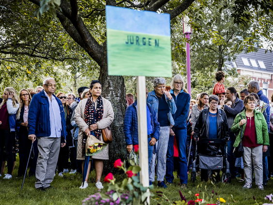 Er wordt in heel Rotterdam gerouwd