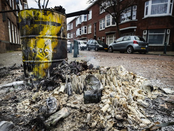 Toch veel vuurwerkschade ondanks verbod