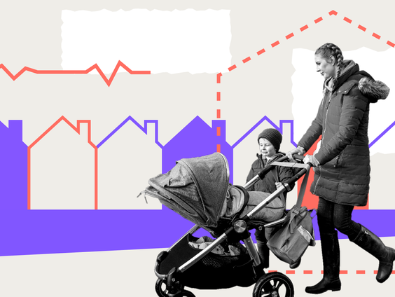 Gezinnen in de noodopvang
