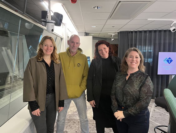 Susanne Tempel, Corinne Peeters, Rodney van den Hengel en Maartje Bergerover het jeugdstrafrecht