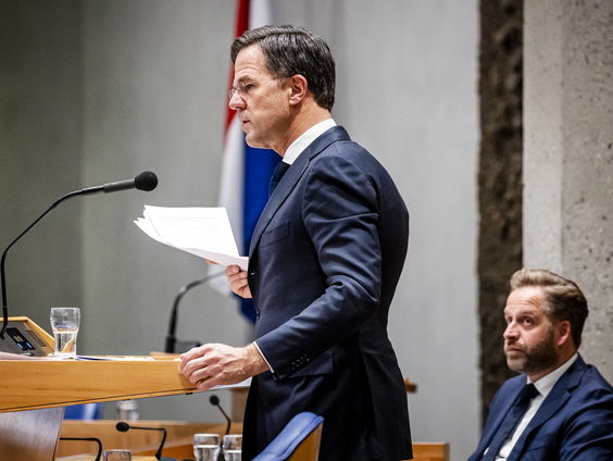 Coronadebat in Den Haag