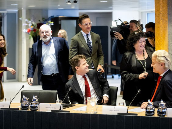 De dag na de verkiezingen