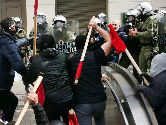 Opnieuw protesten in Griekenland om dodelijk treinongeluk