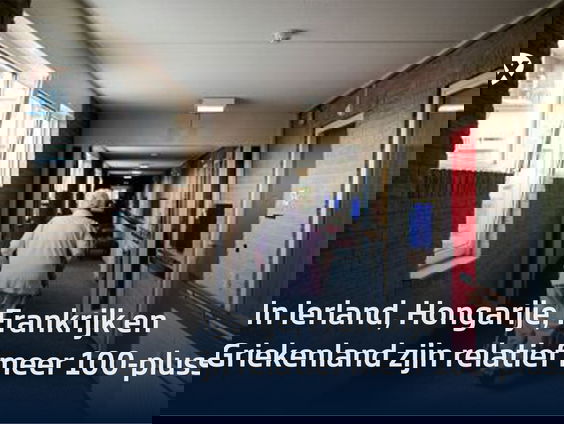 Nederland telt relatief weinig 100-plussers: hoe kan dat?