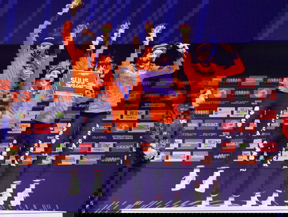 Familie Van Ruijven ziet relayploeg wereldkampioen worden