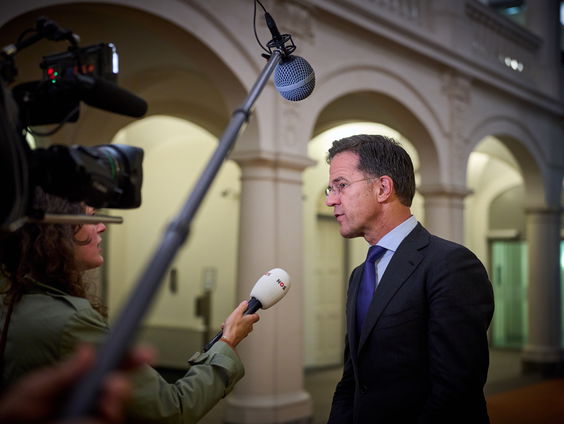 Demissionair pemier Rutte vandaag naar Israël