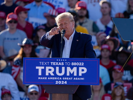 Trump houdt iedereen aan het dansen