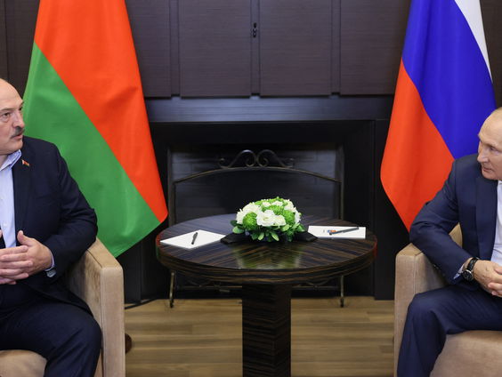 President Poetin bezoekt Belarus