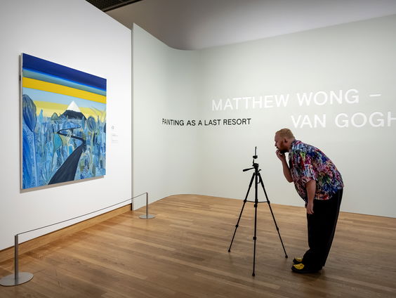 Het werk van Matthew Wong in het Van Goghmuseum