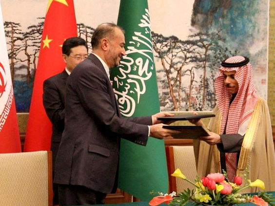 Iran en Saudi-Arabië herstellen banden na jarenlange vijandigheid