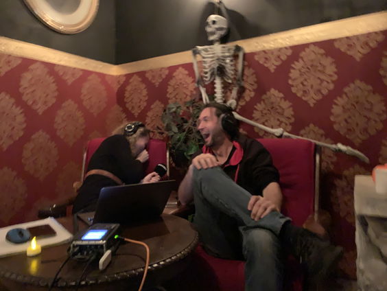 Perry Mulder over griezelen en spookhuizen