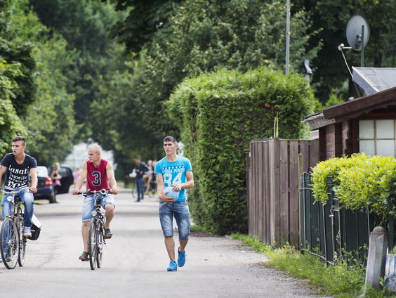 Arbeidsmigranten die werken in Nederland en wonen in Duitsland
