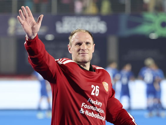 Pirmin Blaak uitgeroepen tot beste hockeykeeper van de wereld