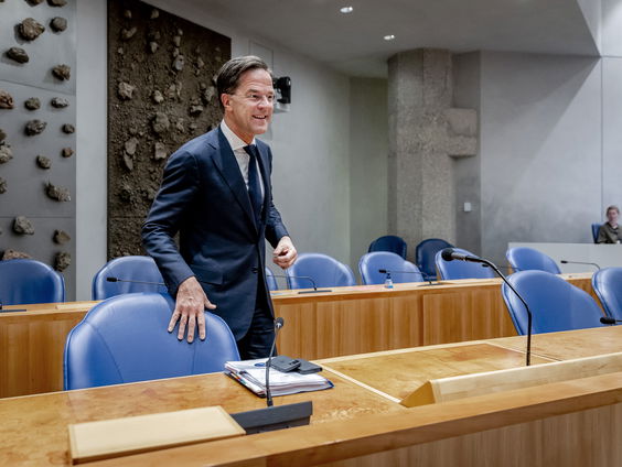 Tweede Kamer in debat met Rutte over Oekraïne