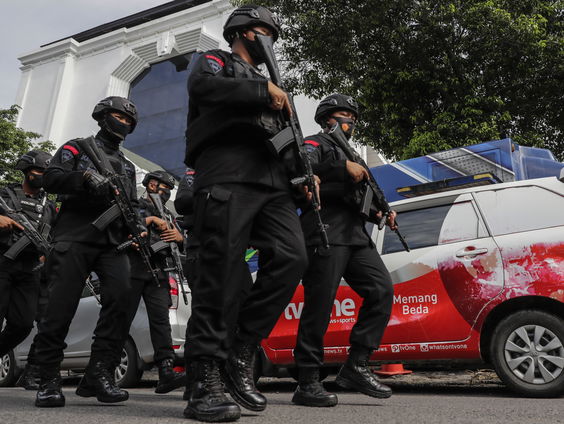 In Indonesië groeit het aantal gewelddadige berovingen