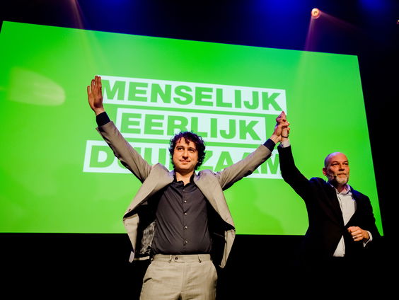 Jesse Klaver (GroenLinks): ''Het is een ongelofelijke uitslag''