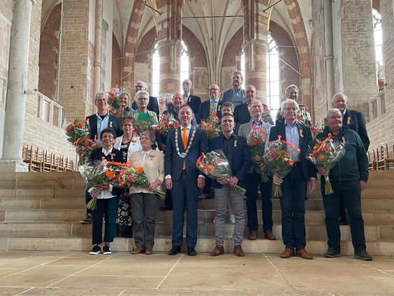 Lintjesregen vanuit Deventer