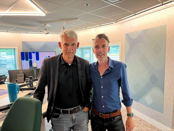 Heino Falcke en Marc Klein Wolt over een nieuwe telescoop in Namibië