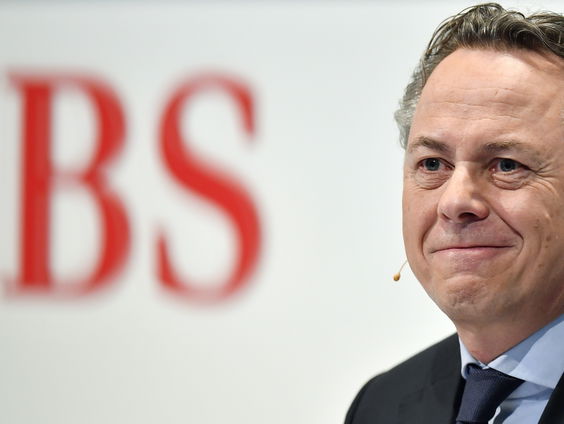 Ralph Hamers weg bij Zwitserse bank UBS