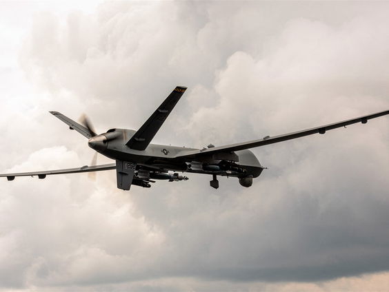 Squadron 306 gaat nieuwe Reaperdrones testen boven Cariben