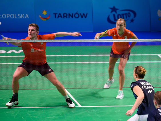 Badmintonners Piek en Tabeling: 'Volgens onze psycholoog zijn we het perfecte duo'