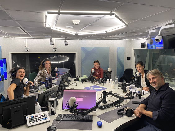 Het nieuwsforum met Floor Bremer, Phaedra Werkhoven en Yoeri Albrecht