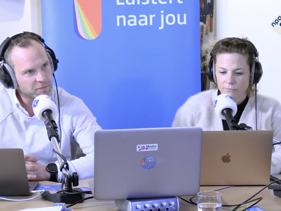 NPO Radio 1 luistert naar jou in het Friese Akkrum