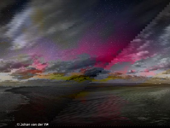 Vannacht kon je het Noorderlicht in Nederland zien