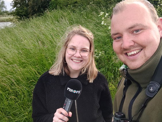 Op pad in de vroege ochtend: broedvogels tellen met boswachter Joey