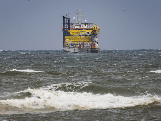Hoe film je op de Noordzee?